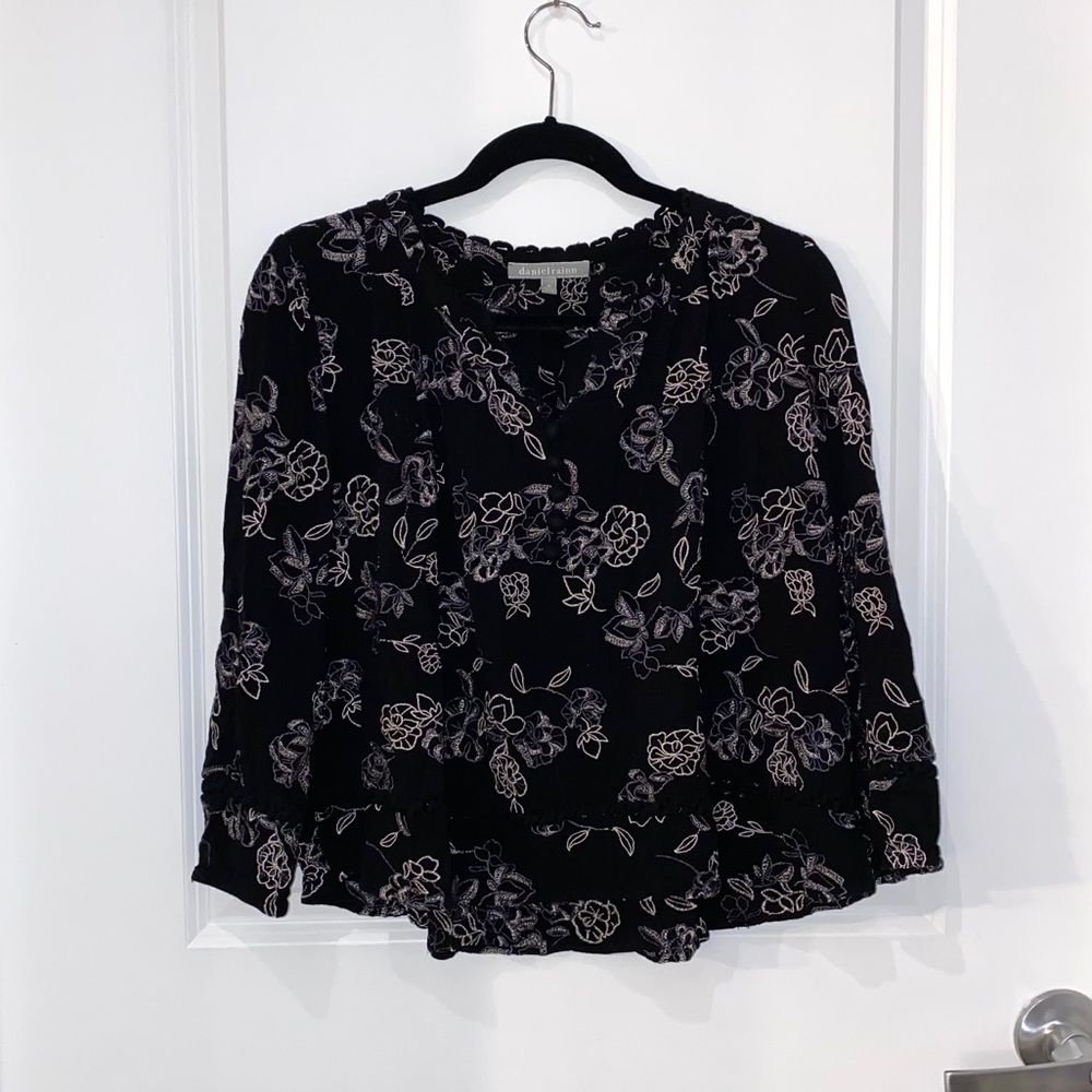 Daniel Rainn Floral Blouse